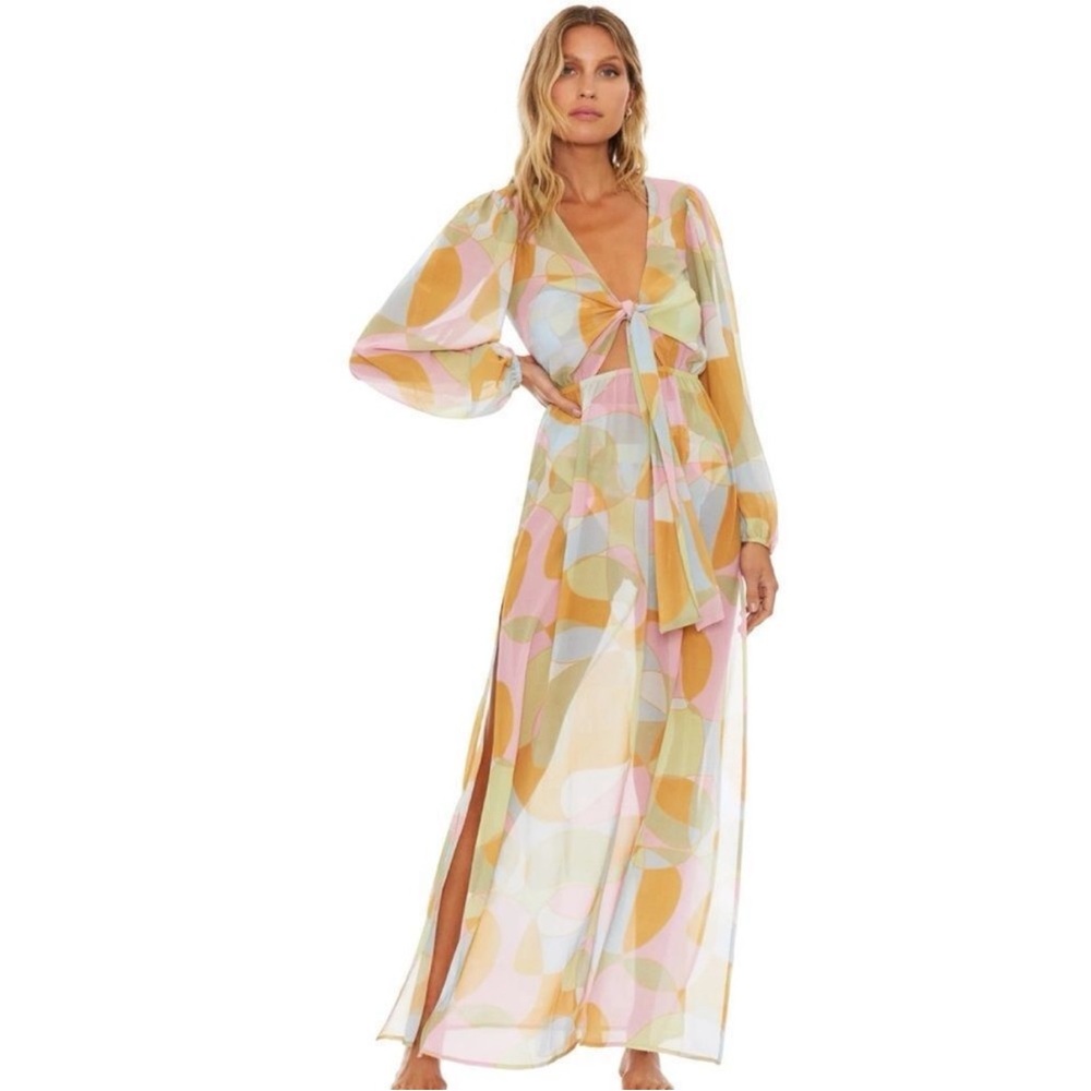 Beach Riot Pastel Abstract Dress